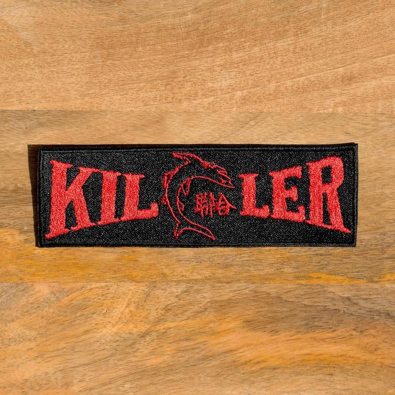 KILLER Japan Bosozoku Gang Embroidered iron on patch - Japanese patch - image 1