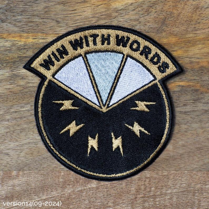 17th PsyOp Battalion Win With Words PsyOps Embroidered Patch - image 1