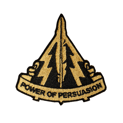 13th Psychological Operations Battalion Power Of Persuasion Embroidered Patch