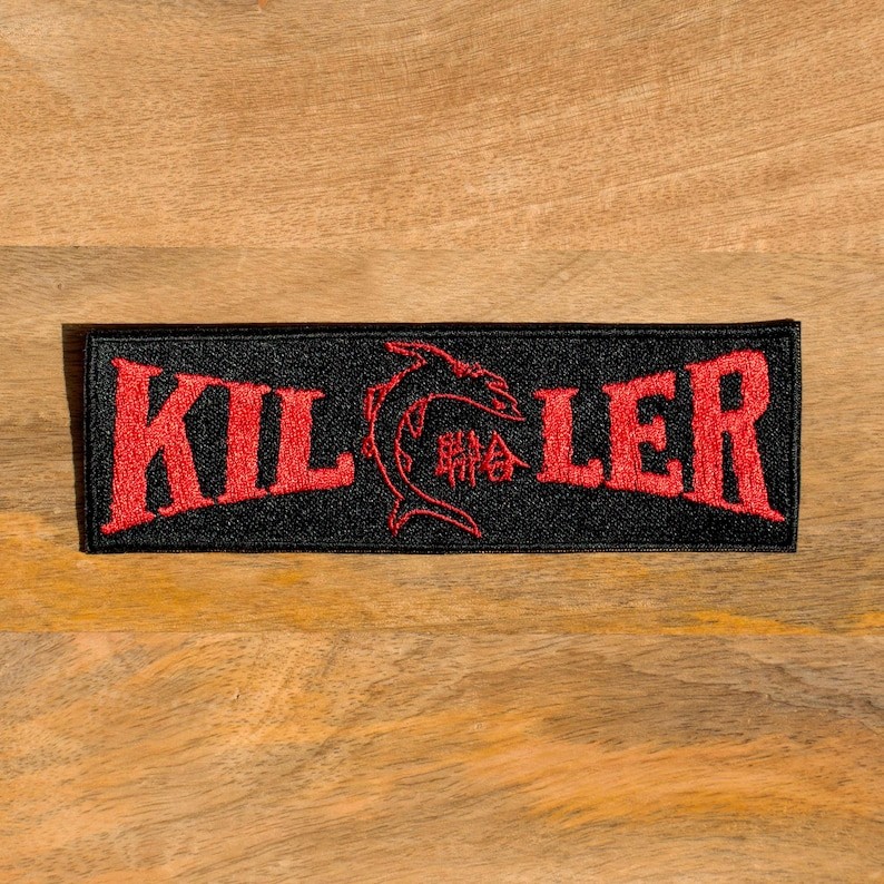 KILLER Japan Bosozoku Gang Embroidered iron on patch - Japanese patch