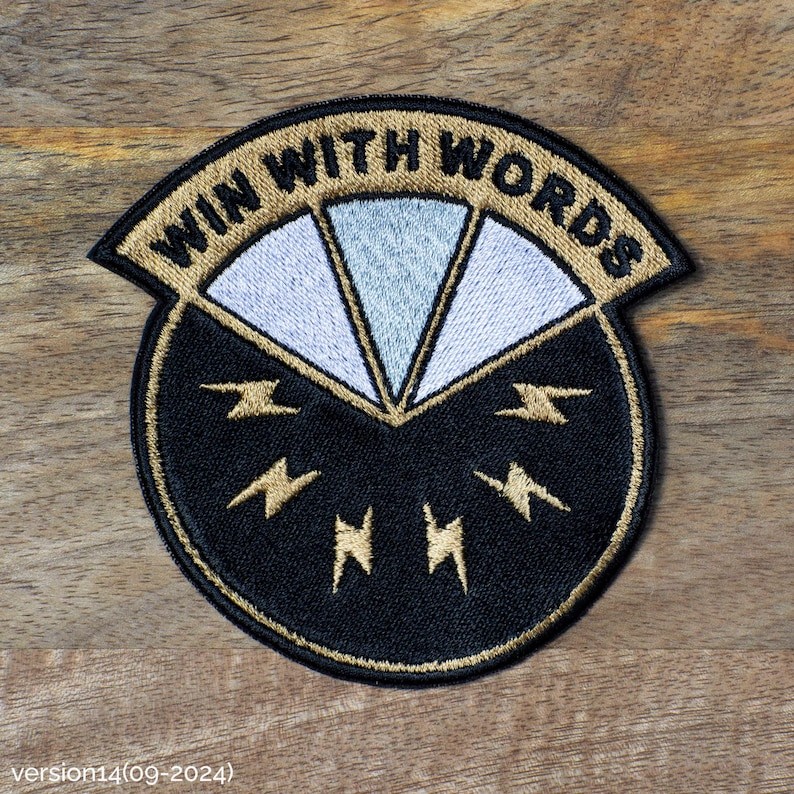 17th PsyOp Battalion Win With Words PsyOps Embroidered Patch