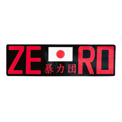 ZERO Japan Bosozoku Gang Sticker