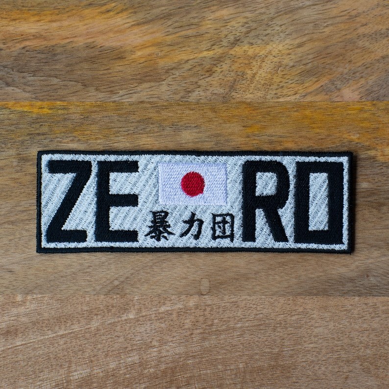 ZERO Japan Bosozoku Gang Embroidered Patch