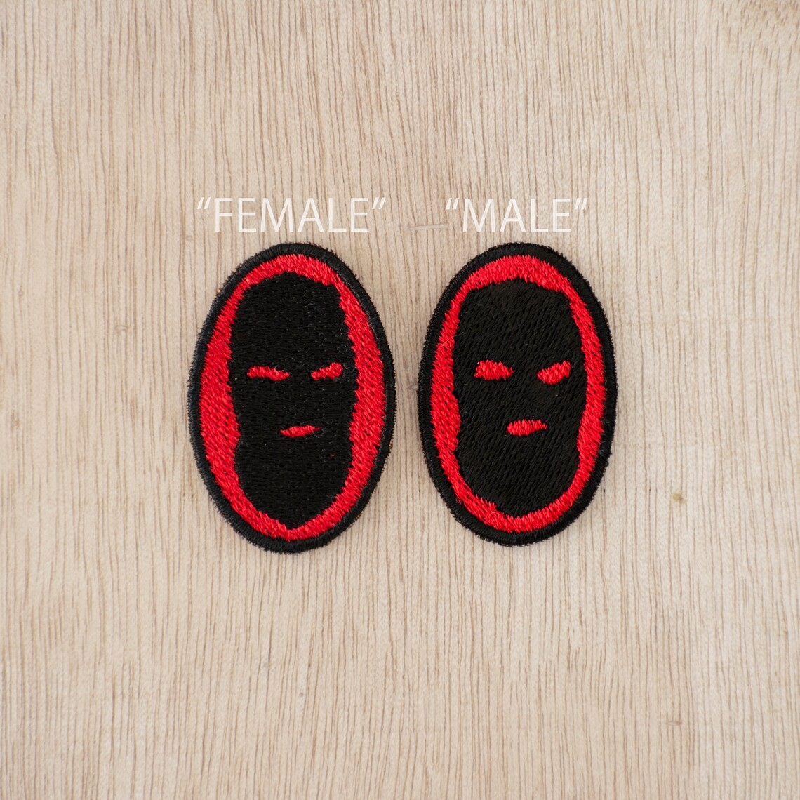 Balaclava Locked Club Embroidered Patch