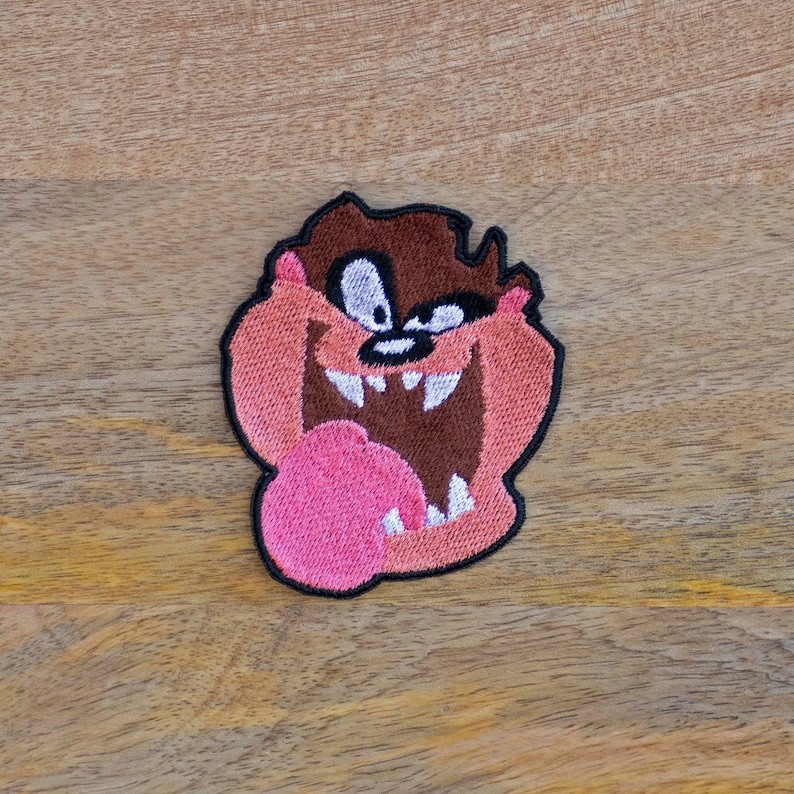 The Tasmanian Devil TaZ Embroidered Patch