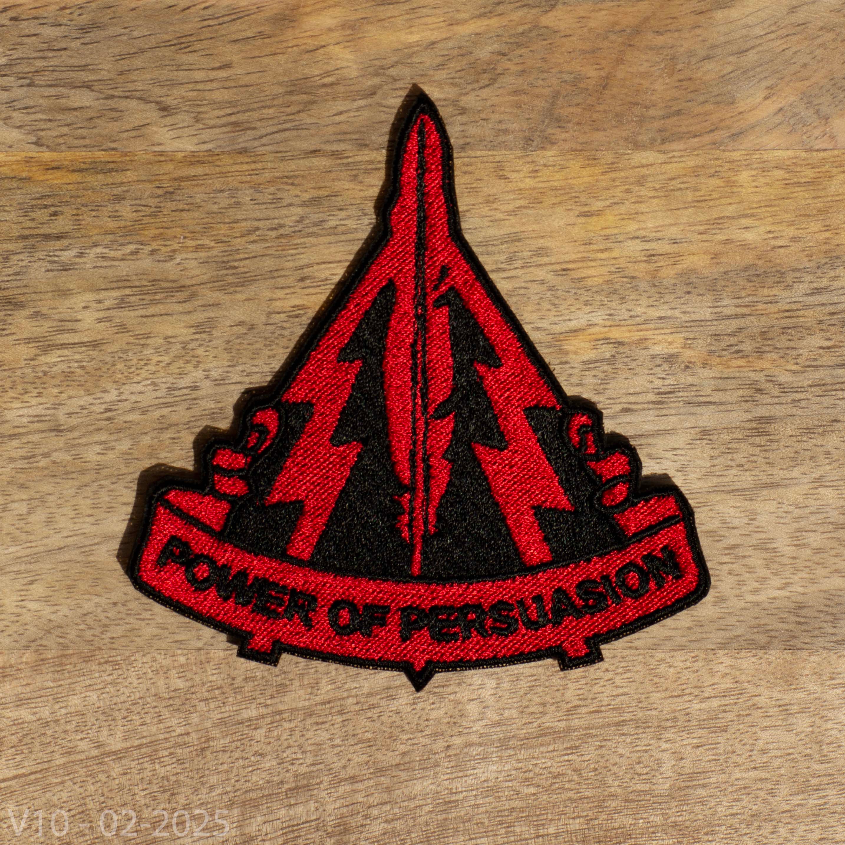 13th Psychological Operations Battalion Power Of Persuasion Embroidered Patch — alternate view