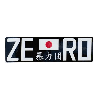 ZERO Japan Bosozoku Gang Sticker