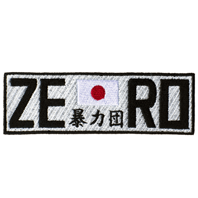 ZERO Japan Bosozoku Gang Embroidered Patch
