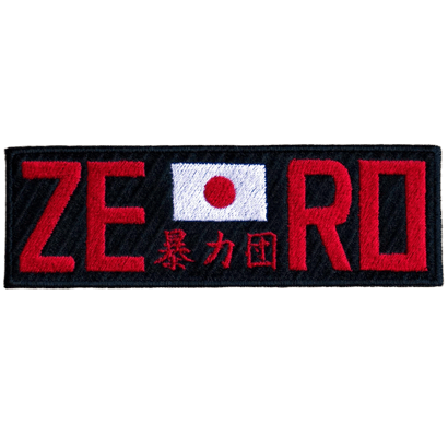 ZERO Japan Bosozoku Gang Embroidered Patch