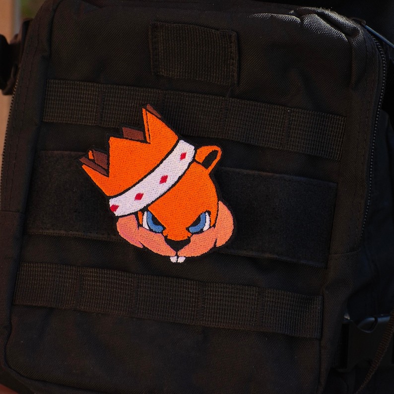 Conker’s Bad Fur Day Embroidered Patch — alternate view